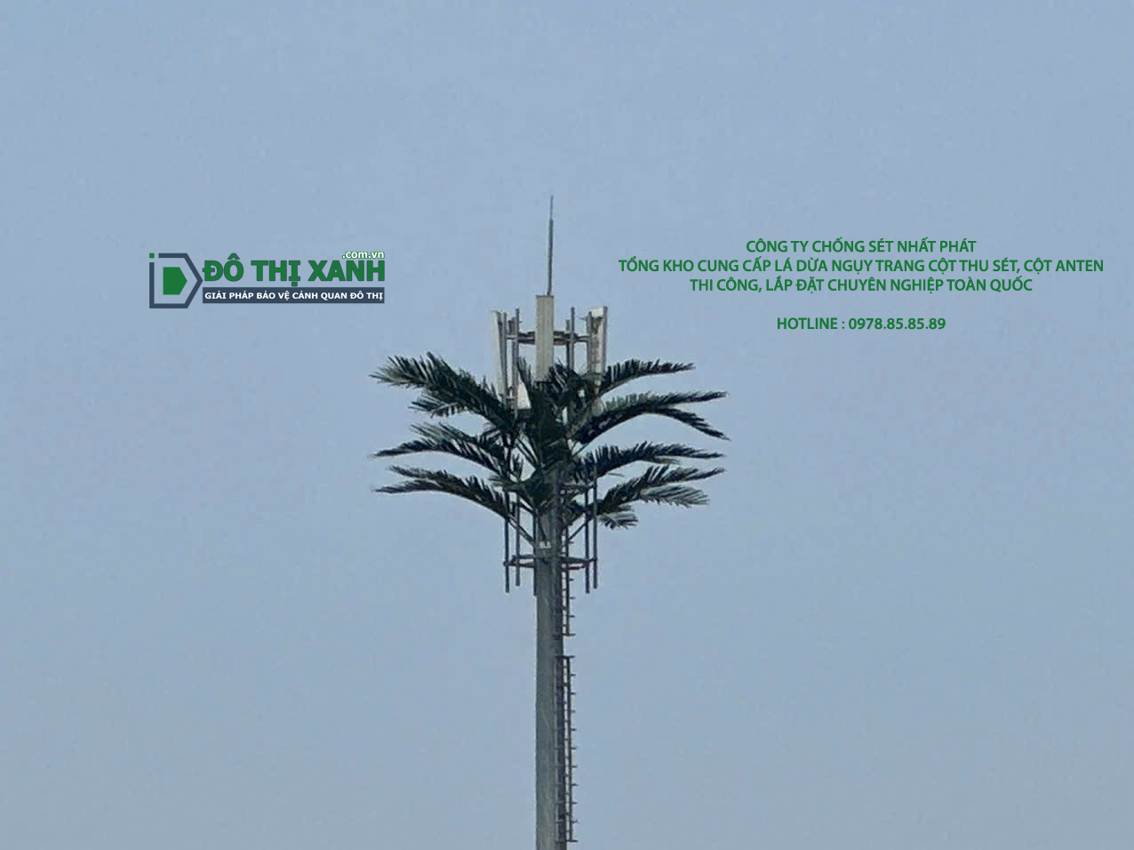 Chống sét cây dừa tại khu đô thị Đồ Sơn – Hải Phòng