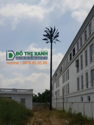 Cột chống sét giả cây dừa - Sài Đồng - Long Biên