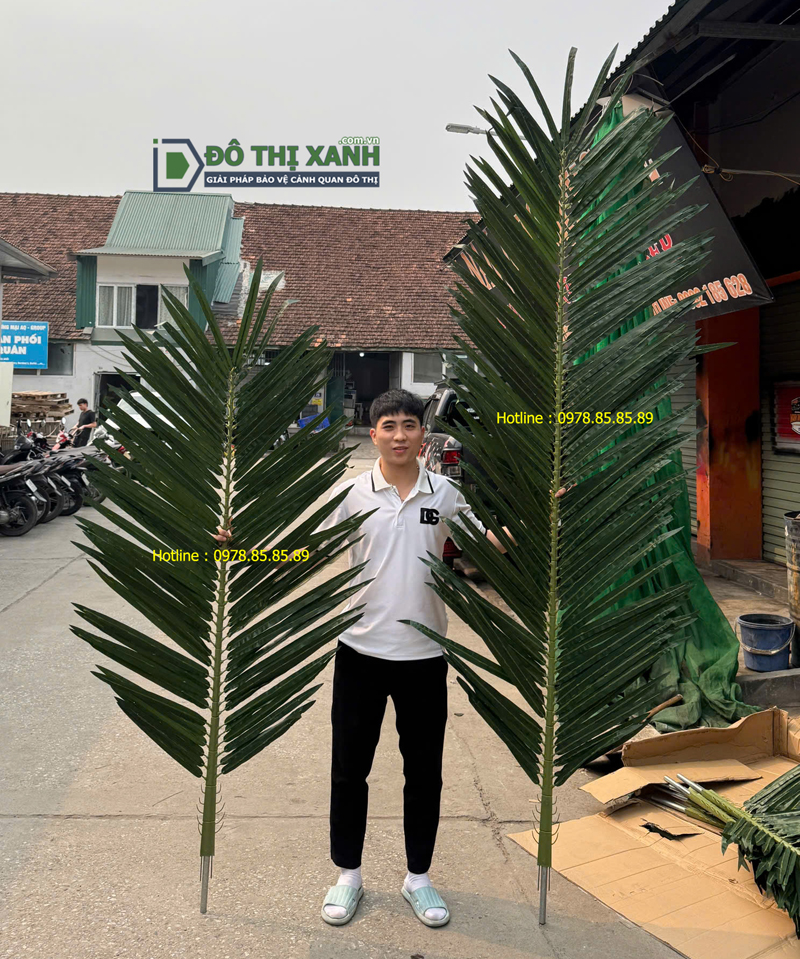 Cung cấp, lắp đặt lá dừa ngụy trang, cột thép giá cây dừa Toàn Quốc – www.dothixanh.com.vn